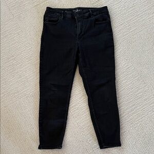 White House Black Market Jet Black Skinny Jeans